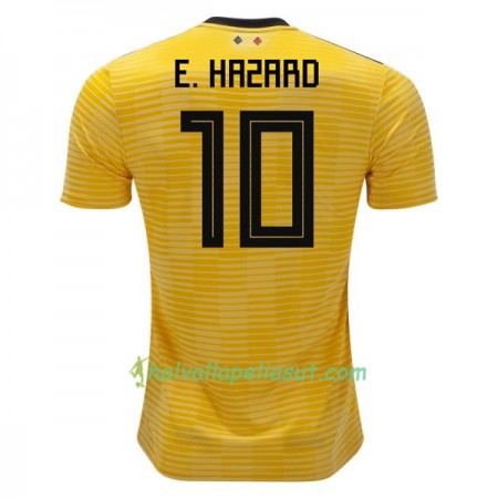 Jalkapallo Pelipaidat Belgia E.Hazard 10 World Cup 2018 Vieraspaita